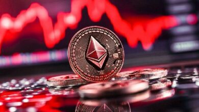 توقع سعر الإيثيريوم: ETH يواجه خطر الهبوط إلى 1500 دولار