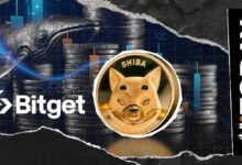 حوت يرسل 30٪ من حيازته إلى Bitget بعد احتفاظ طويل: خسائر شيبا إينو تقترب من 203 مليار