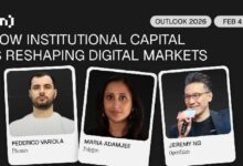 المؤسسات لا تشتري العملات الرقمية، بل تشتري البنية التحتية لها