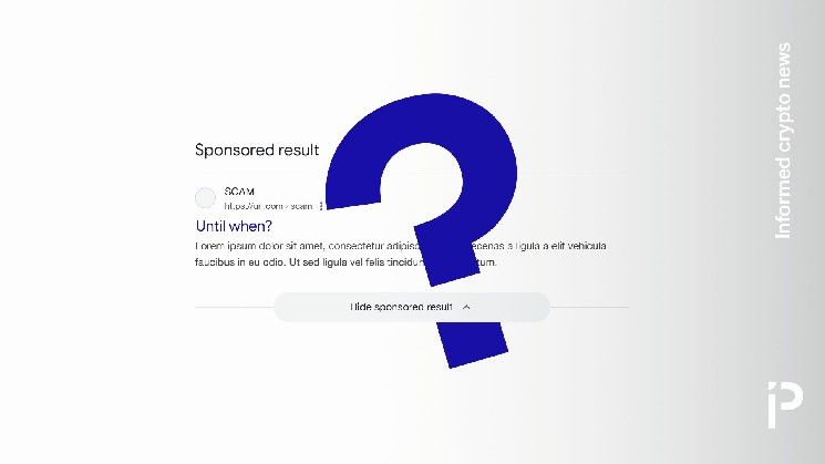 إعلان تصيد احتيالي مزيف لـ Uniswap على Google يسرق مدخرات تاجر مدى الحياة