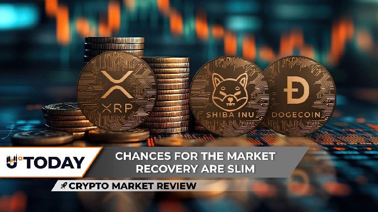 مراجعة سوق العملات الرقمية: حجم تداول XRP يواجه تراجعاً بنسبة 85%، فرص صعود شيبا إينو (SHIB) ضئيلة، وتحليل إمكانية عودة دوجكوين إلى 0.10 دولار