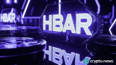 سعر HBAR يقترب من الانطلاق مع تشكيل نموذج الرأس والكتفين المعكوس