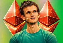 فيتاليك بوتيرين يبيع 8.9 مليون دولار أخرى من الإيثيريوم (ETH) مع صعود العملة 8%