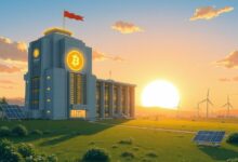 تعدين البيتكوين الحكومي: كشف فان إيك المذهل عن 13 دولة ذات سيادة تستثمر في العملات الرقمية