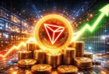 ترون تضاعف ثقتها في عملة TRX مع ارتفاع النشاط على السلسلة لدعم انتعاش السعر