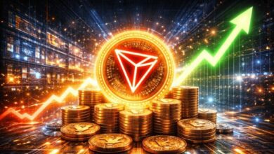ترون تضاعف ثقتها في عملة TRX مع ارتفاع النشاط على السلسلة لدعم انتعاش السعر