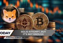 مراجعة سوق العملات الرقمية: انتعشة شيبا إينو (SHIB) تنتهي فجأة، وإيثيريوم (ETH) في مسار صاعد، فهل يقترب البيتكوين (BTC) من اختراق 70,000 دولار؟