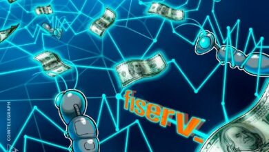 عملاق التمويل التقليدي "فيسيرف" يبني شبكات تحويل دولارية فورية لشركات العملات الرقمية