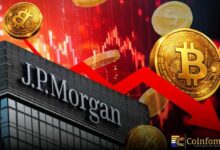 جيه بي مورغان تتحول إلى صعودية تجاه العملات الرقمية رغم انخفاض السوق 800 مليار دولار