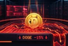 دوجكوين (DOGE) يهوي إلى 0.08 دولار تحت ضغط البائعين المستمر