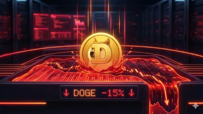 دوجكوين (DOGE) يهوي إلى 0.08 دولار تحت ضغط البائعين المستمر