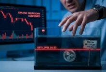 سعر XRP يهبط تحت مستوى حاسم والمتداولون يستعدون لتعافٍ صعب