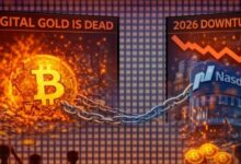 ذهب الذهب الرقمي: كيف ربطت البنية المؤسسية بيتكوين بناسداك خلال انكماش 2026