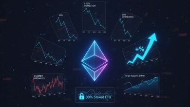 لي: إيثيريوم صمد أمام 8 انهيارات كبرى بنسبة 50%