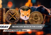 مراجعة سوق العملات الرقمية: الإيثيريوم (ETH) يحاول الحفاظ على دعم 1,885 دولار، هل يقترب الريبل (XRP) من خسارة مستوى 1 دولار؟ تحليل تحوّل توقعات شيبا إينو (SHIB)