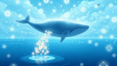 حوت إيثريوم يتفادى تصفية كارثية عبر بيع 42 ألف عملة على منصة Aave