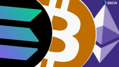 البتكوين يقود تصحيح السوق بينما يدافع الثيران عن الدعم طويل الأجل؛ الإيثيريوم والسولانا على نفس النهج