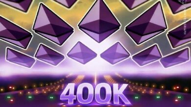 أبحاث السوق تتخلص من أكثر من 400 ألف إيثريوم مع تصاعد مخاطر التصفية