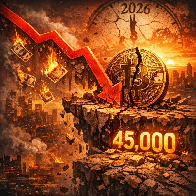 خبير يتوقع هبوط سعر البيتكوين إلى 45 ألف دولار بنهاية 2026