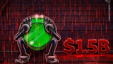 قيمة سوق الـ NFT تهبط إلى مستويات ما قبل الصخب لعام 2021 وتقترب من 1.5 مليار دولار