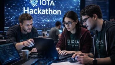 منتصف ماراثون آيوتا للبرمجة: فرق تبتكر حلولًا للتجارة والأصول الواقعية والذكاء الاصطناعي