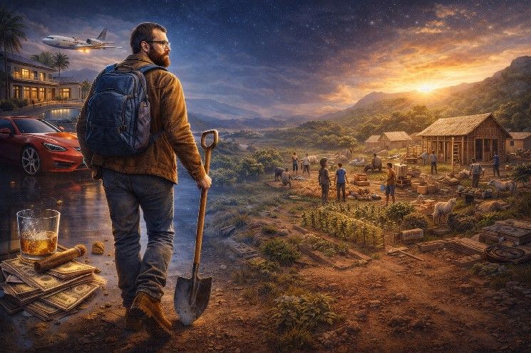 مؤسس كاردانو يعلن التفرغ الكامل لإعادة بناء النظام البيئي ويتخلى عن الرفاهيات