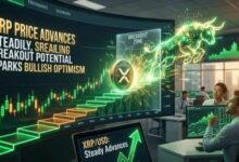 سعر XRP يتقدم بثبات وإمكانية الاختراق تشعل التفاؤل الصعودي