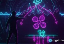 سعر XRP قد يهبط دون دولار واحد إذا وصل البيتكوين لمستوى حرج