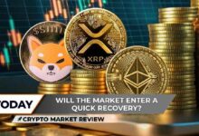 مراجعة سوق العملات الرقمية: قفزة الريبل (XRP) بمليار دولار، إيثيريوم (ETH) يعود للمنطقة الخضراء، شيبا إينو (SHIB) في اتجاه صاعد حصريًا