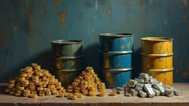 تقرير السلع: ذهب ونفط ومعادن أساسية تشهد ارتفاعًا قياسيًا بسبب ضعف الدولار ومخاطر الإمدادات