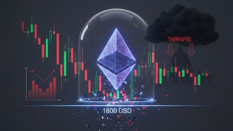 إيثيريوم (ETH) يهوي لكنه يحافظ على دعم 1800 دولار: ما التوقعات القادمة؟