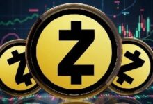 سعر Zcash يشير إلى هبوط 15% رغم ارتفاع حجم المعاملات المحمية