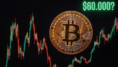 خبراء يتوقعون هبوط البيتكوين إلى 60 ألف دولار في حال استمرار ارتفاع أسعار النفط