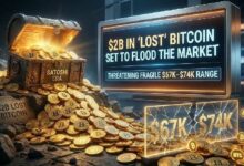 2 مليار دولار من البيتكوين "المفقود" على وشك إغراق السوق مهددة نطاق 67-74 ألف دولار الهش