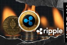 ريبل تقلص المعروض من ريبل للدولار المستقر على إيثيريوم بمليون وحدة