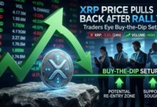 سعر XRP يتراجع بعد الصعود: المتداولون يترقبون فرص الشراء على الانخفاض