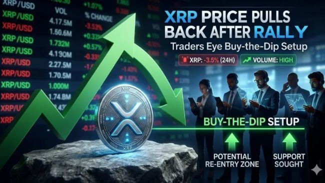 سعر XRP يتراجع بعد الصعود: المتداولون يترقبون فرص الشراء على الانخفاض