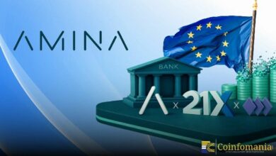 بنك أمينا ينضم إلى 21X كأول بنك خاضع للتنظيم مشاركًا في المنصة