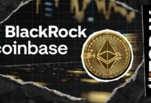 تحديث جديد: بلاك روك تنقل 153 مليون دولار من البيتكوين والإيثيريوم إلى كوينبيس