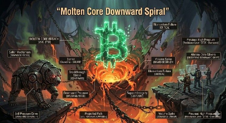 سعر البيتكوين يخترق حاجز 70 ألف دولار والمتحمسون للبيع يتطلعون لمزيد من الانخفاض