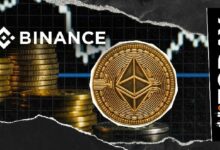 جدار شراء إيثريوم بقيمة 129.3 مليون دولار يُكتشف على "بينانس" تحت سعر السوق الحالي