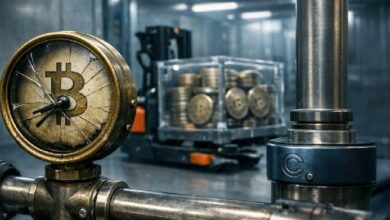 وهم الحركة: كيف يكشف نقل 800,000 بيتكوين في كوينبيز عن خلل في مقاييس عمر البيتكوين الخام