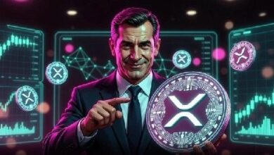 سعر XRP يراوح مكانه مع تصاعد تحويلات الحيتان وتدفقات المشتقات
