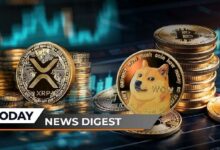 استراتيجية سايلور تشتري المزيد من البيتكوين؛ 470 مليون XRP تُرسل إلى بينانس؛ صناديق دوجكوين تواجه تدفقات صفرية — موجز U.Today الإخباري للعملات الرقمية
