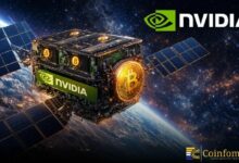 تعدين البيتكوين يصل إلى الفضاء عبر شراكة مع شركة إنفيديا