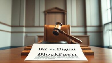 قضية صادمة لشركة "بيت ديجيتال": تطلب من المحكمة إيقاف اندماج "بلوكفيوجن" بقيمة 5 ملايين دولار عبر شركة "سباك"