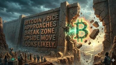 سعر البيتكوين يقترب من منطقة اختراق محتملة.. تحرك صعودي يلوح في الأفق