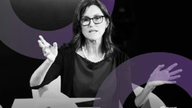 "أرك إنفست" لـ كاثي وود تتخلص من أسهم ميتا وإنفيديا وصندوق بيتكوين ETF في تصفية كبرى للاستثمارات التكنولوجية