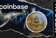 حوت إيثريوم من مرحلة الطرح الأولي للعملة يكسر خموله الذي دام عامين وينقل 15,000 إيثيريوم إلى كوينبيس