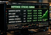 وول ستريت تتخلى عن التكنولوجيا وتتحول بقوة نحو أسهم الاقتصاد العسكري؛ أسهم الدفاع تشهد ارتفاعًا صاروخيًا